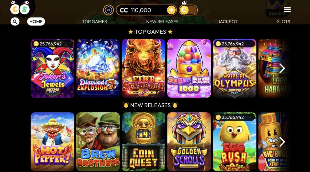 Crown Coins Big bonuses and frequent prize