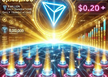 TRON Surges Past 8 Million Daily Transactions as TRX Holds Above $0.27