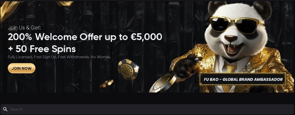 Golden Panda Exotické casino s asijskou