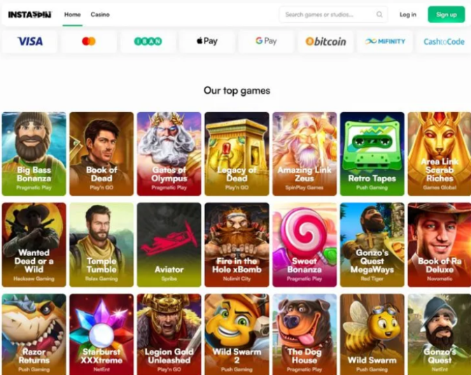 Insta Spin – palielini savu spēļu budžetu ar depozīta bonusiem Aviator spēlei