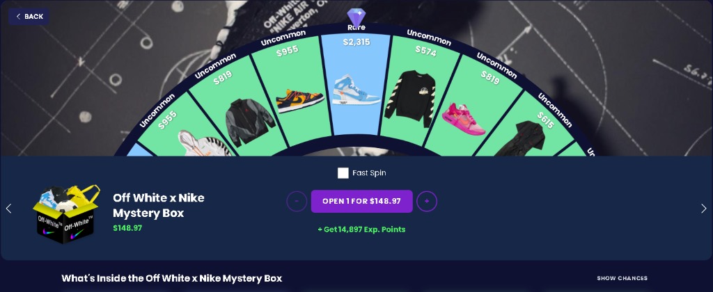 Jemlit.com Prémium sneaker meglepetésdoboz