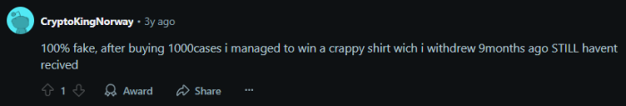 Lootie review on Reddit.