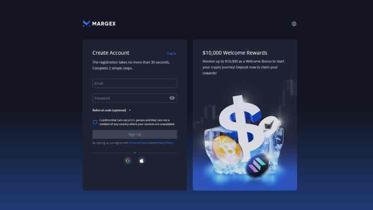 Margex: ideal para iniciantes, interface intuitiva, alto foco em segurança