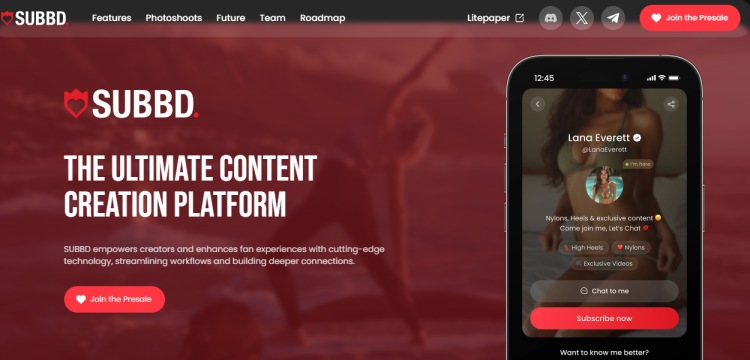 SUBBD: transforma la creación de contenido, la participación activa y las recompensas al estilo Web3