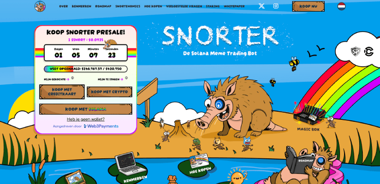 Snorter Token nieuwe cryptomunten met potentie 2025