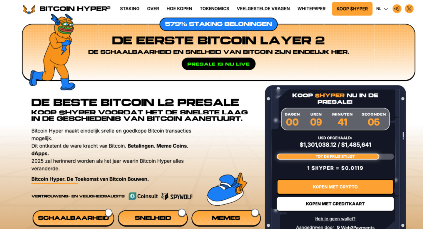 Bitcoin Hyper Presale crypto meme coin