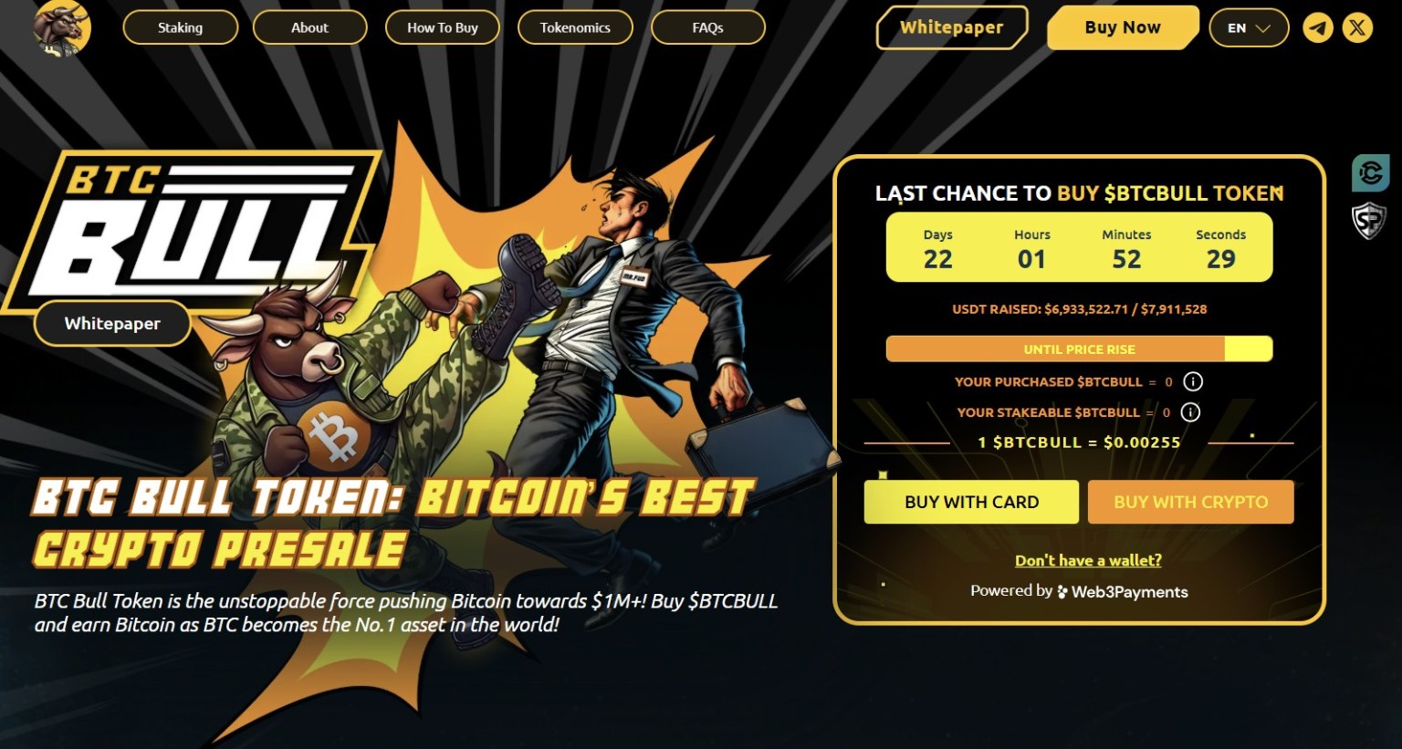 presale BTC Bull Token