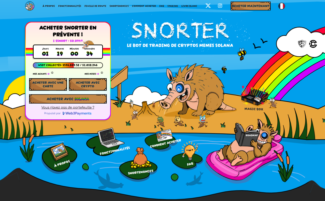 Snorter Token : Comment Acheter $SNORT ?