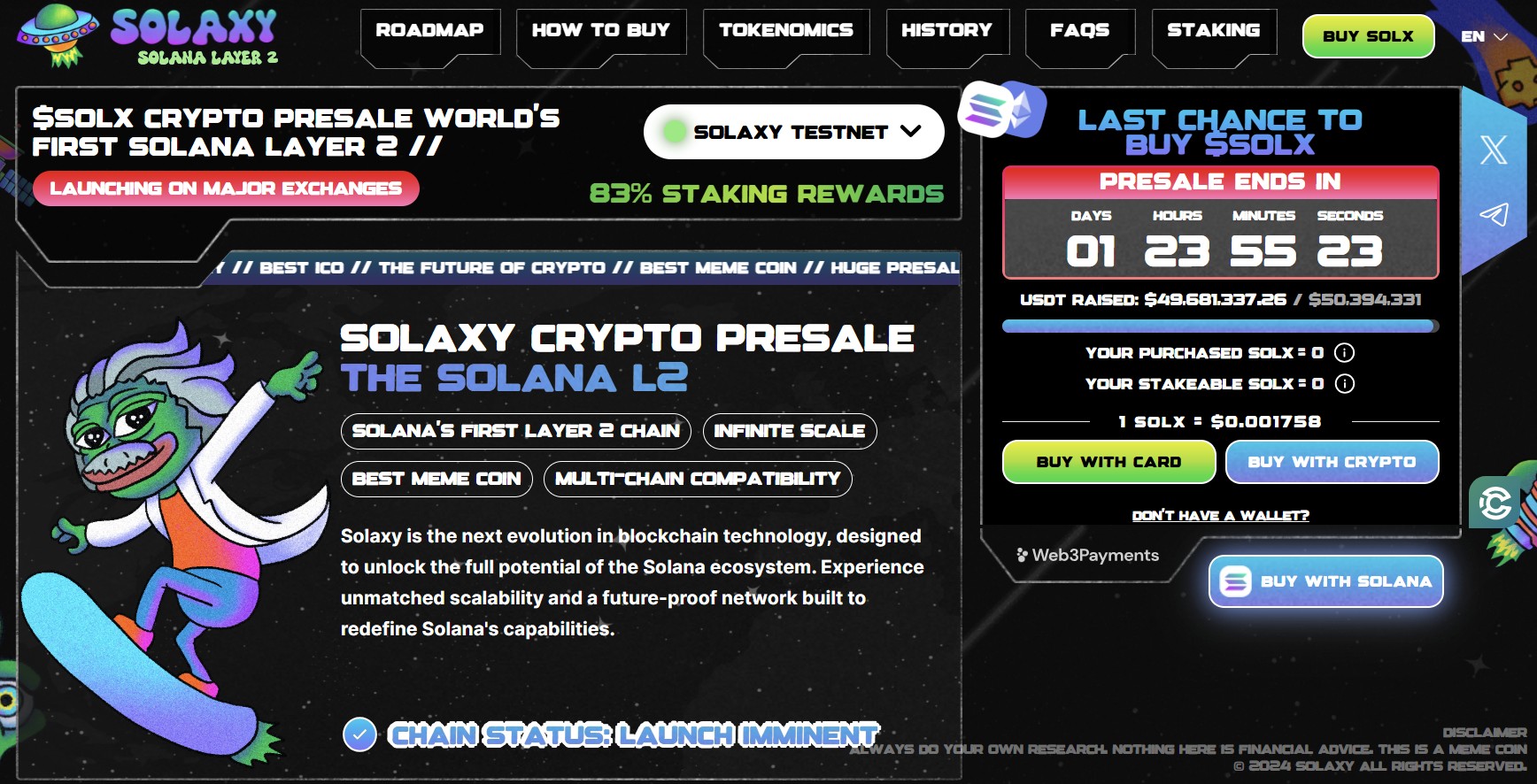 Solaxy Layer 2