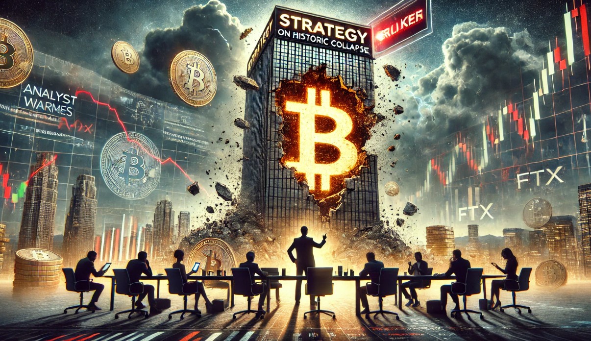Analyst Warns: Strategy On Track For Historic Collapse, Bigger Than FTX