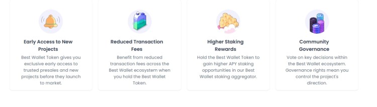 Best Wallet Token benefits.