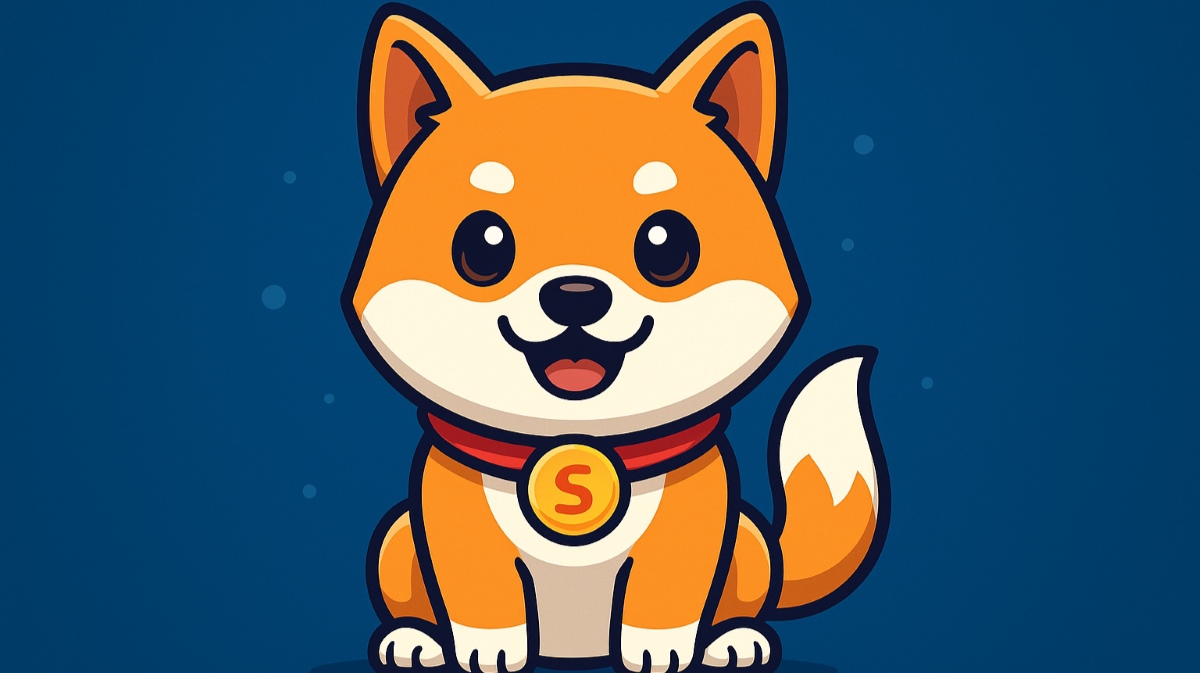 Shiba Inu în stil cartoon, reprezentând potențialul criptomonedelor meme de a reveni în trend pe piața cripto din 2025.