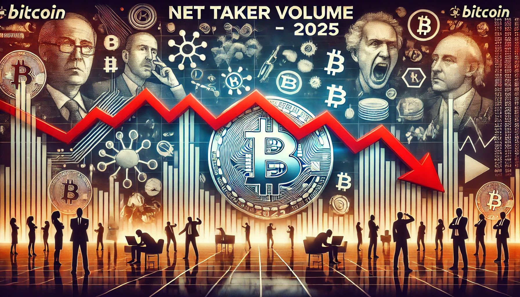 Bitcoin Sees Largest Net Taker Volume Drop Of 2025 –  Traders React To Trump-Elon Clash