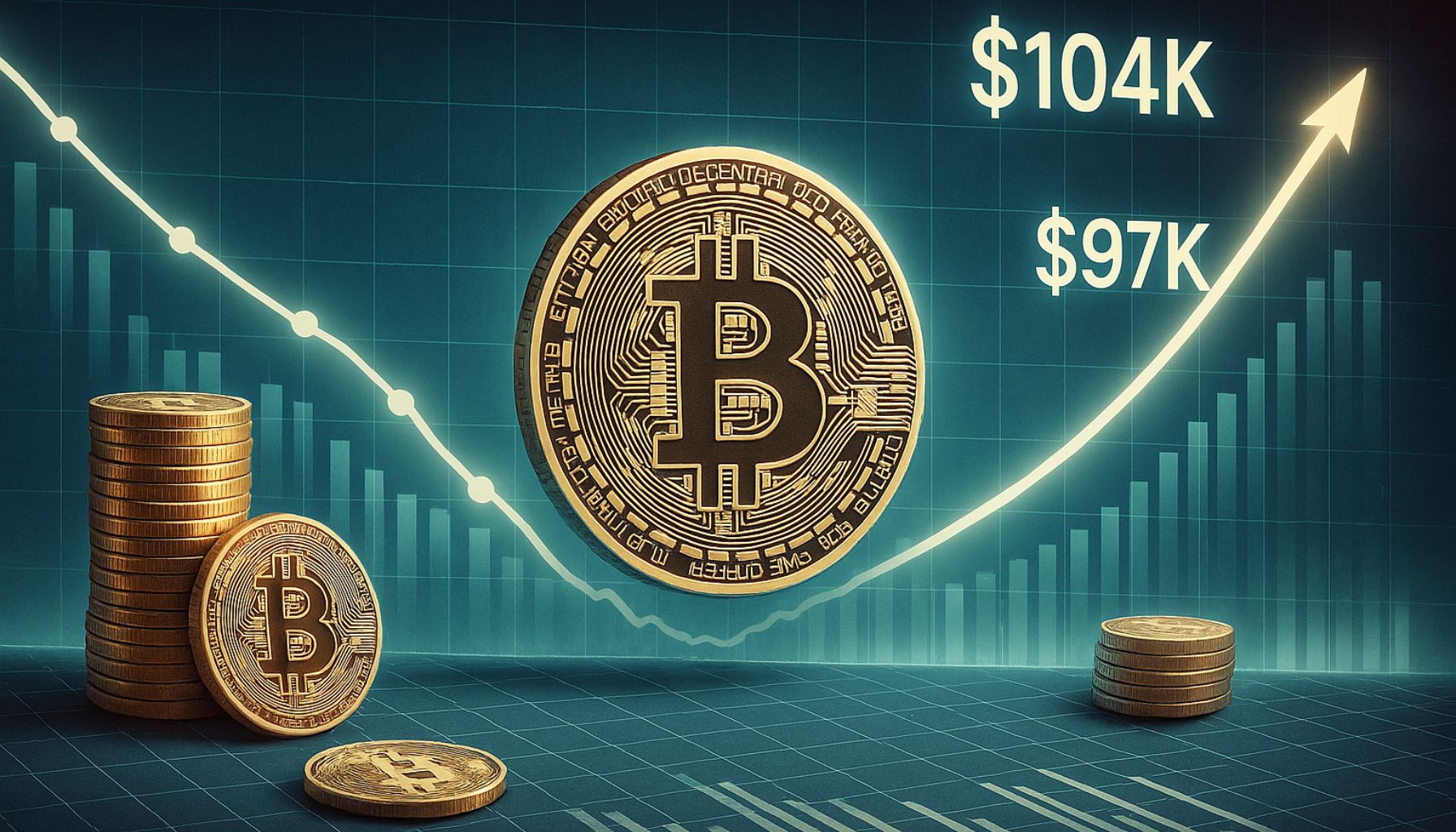 비트 코인 테스트 중요한 $ 104K 지원 - 파손되면 $ 97K의 시선