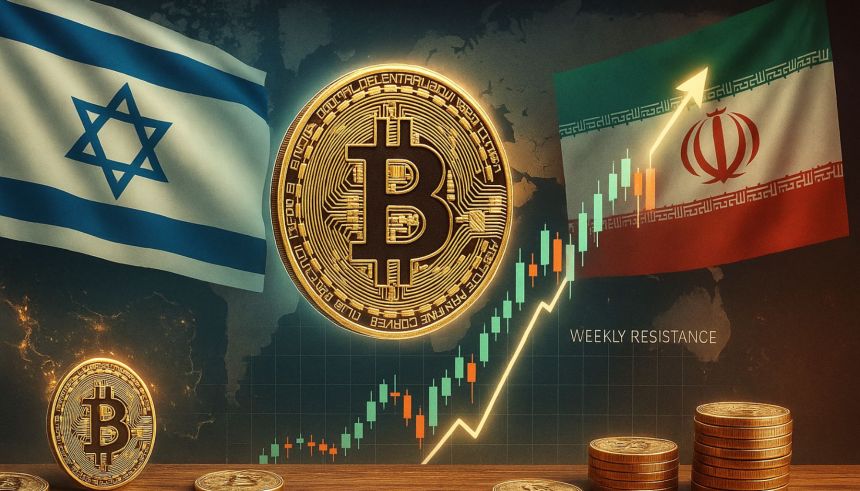 Bitcoin Holds Strong Despite Israel-Iran Tensions – Weekly Resistance Begins To Crack