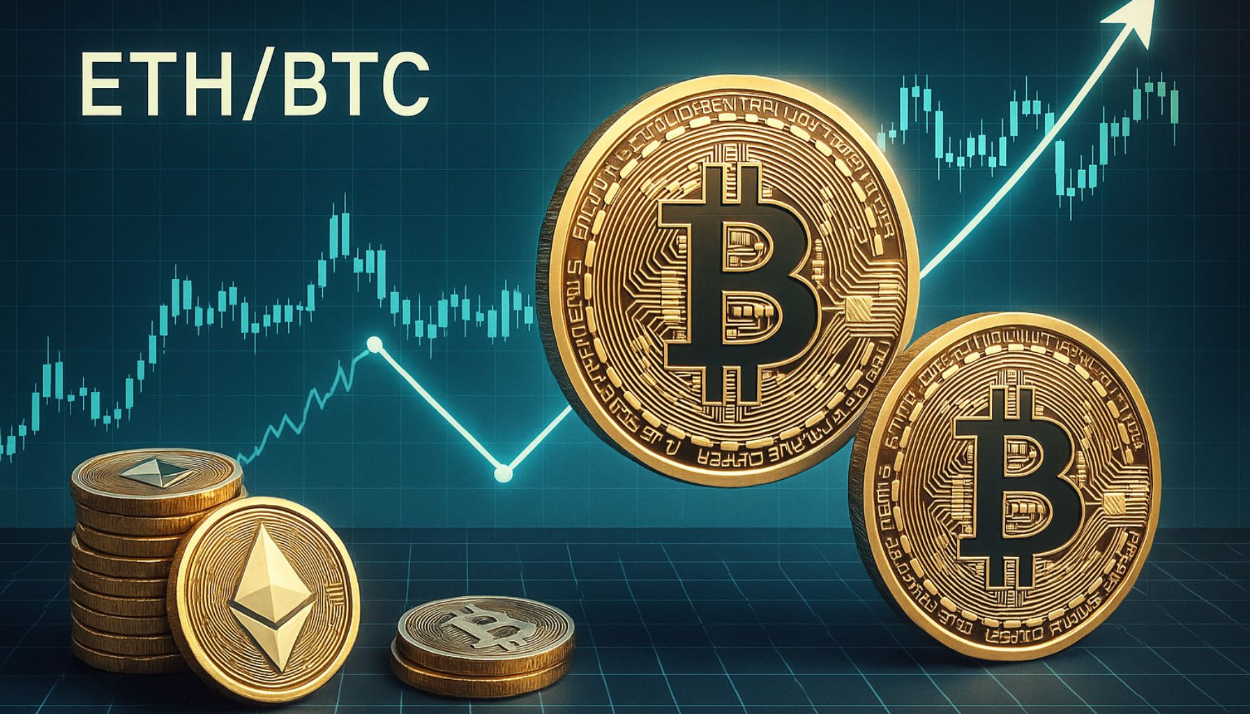 이더 리움은 결정적인 움직임을 준비합니다 : ETH/BTC 설정은 Altseason을 트리거 할 수 있습니다.