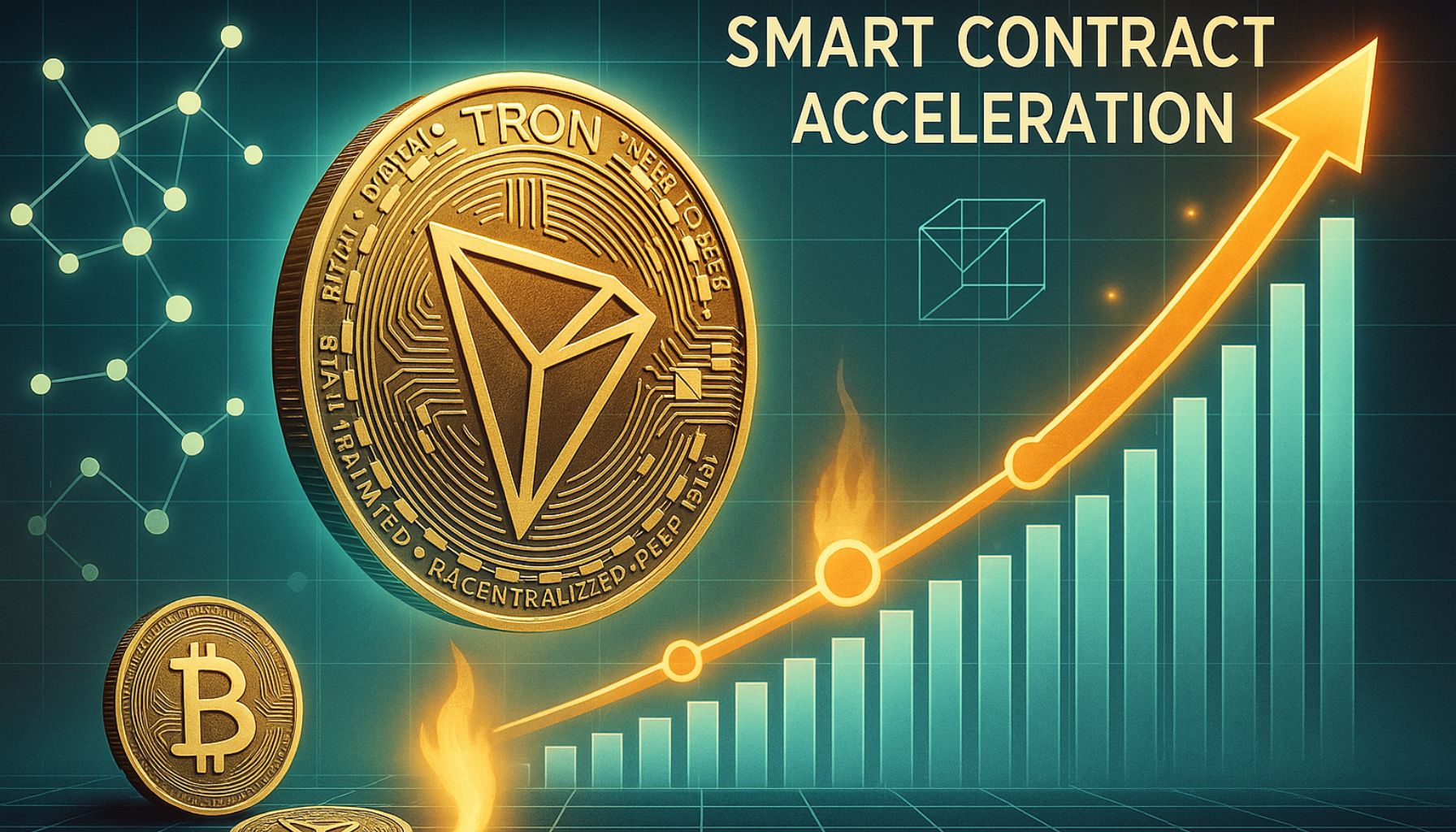 Tron Energy 사용량이 급증하여 108% Yoy - 스마트 계약 활동 가속화
