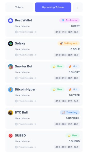 kupno Best Wallet Token