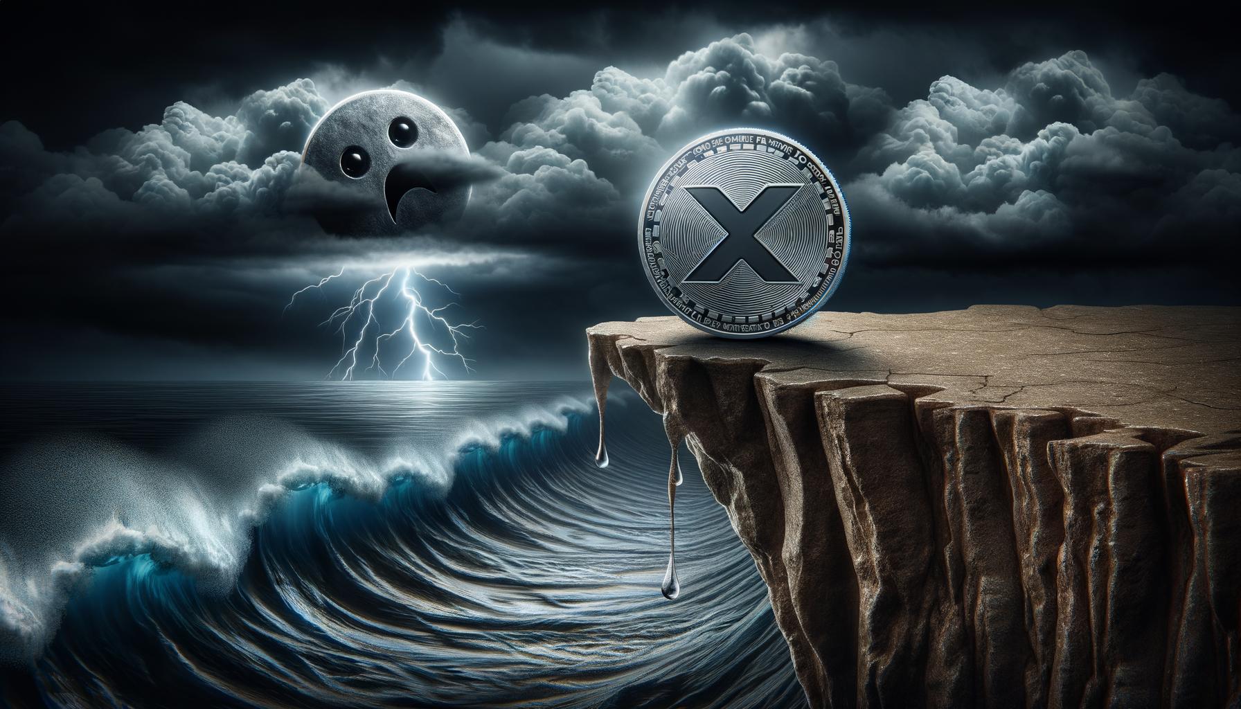 압력에 따른 XRP 가격