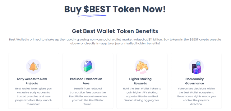 Best Wallet token benefits 