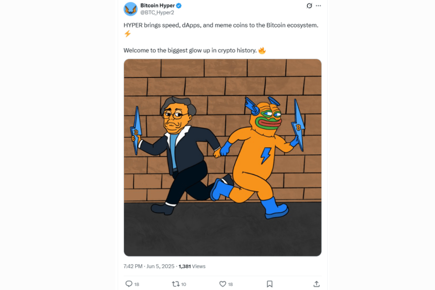bitcoin hyper tweet