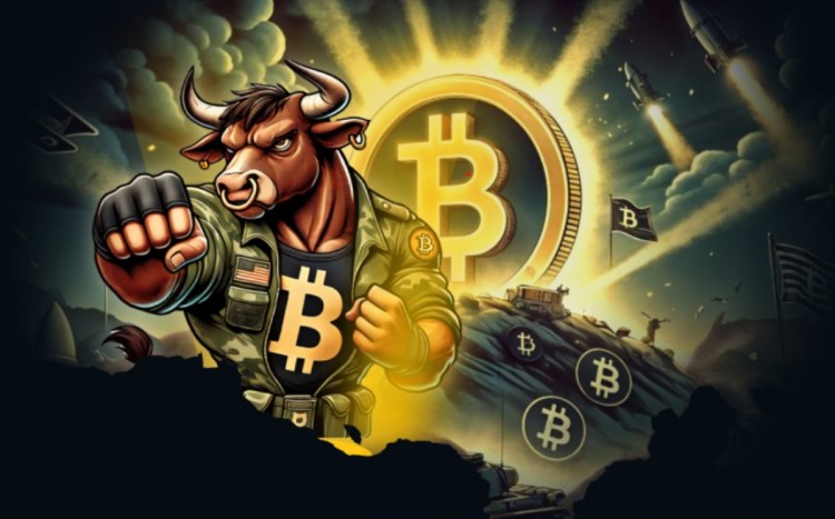 BTC Bull, скриншот с официальной страницы пресейла.