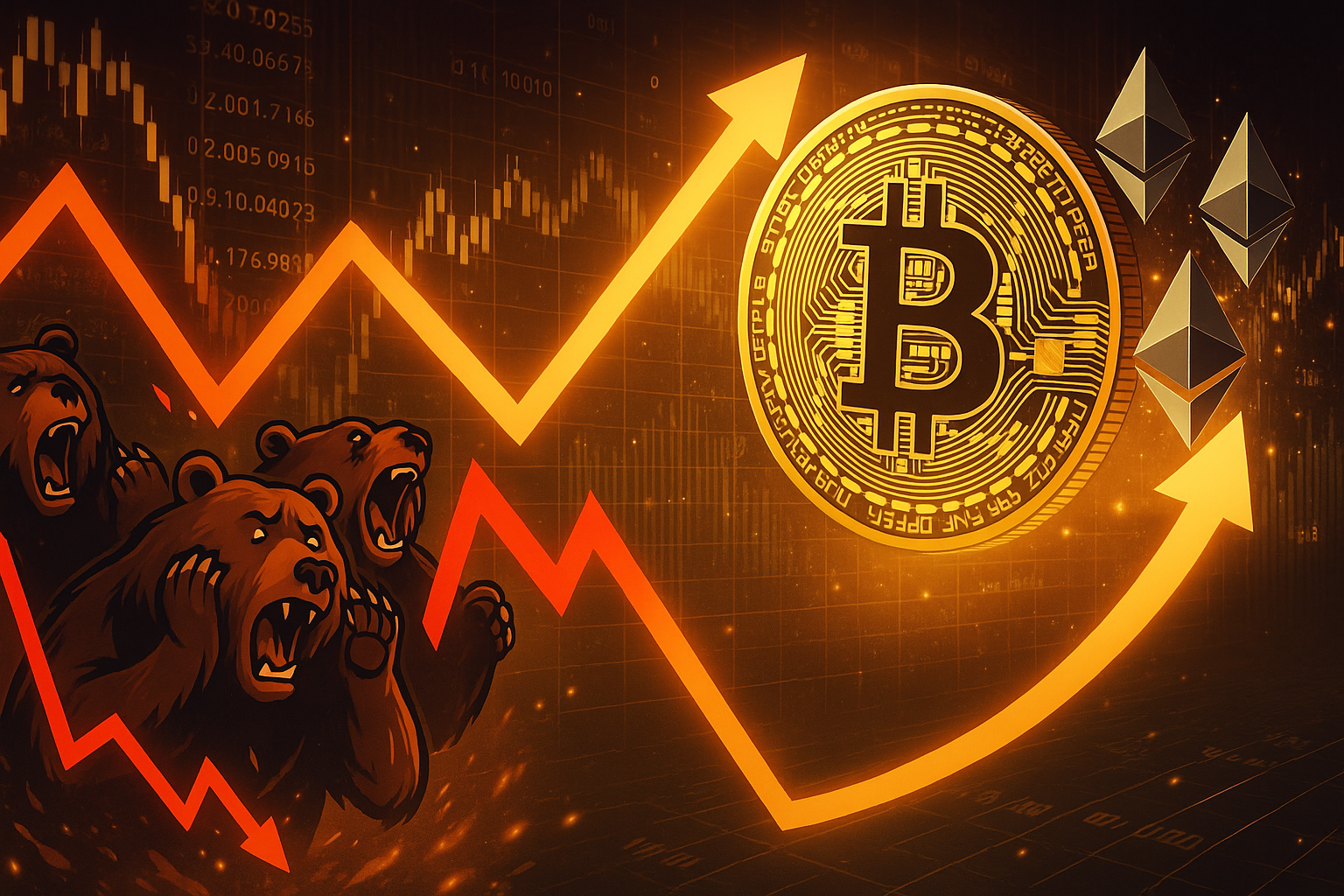 Crypto Bears Rekt: $359M Gone As Bitcoin, Ethereum Rebound