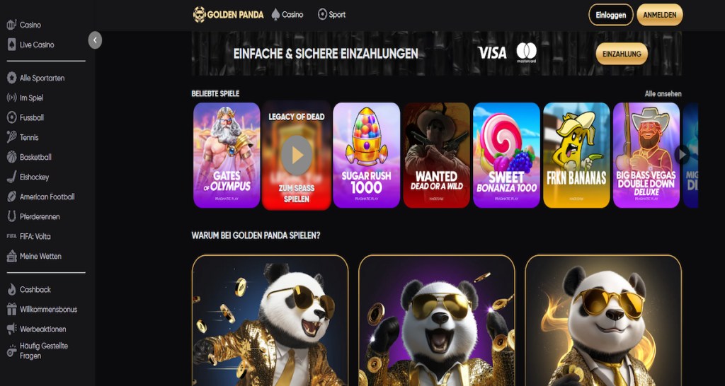 Golden Panda – Εξωτική ατμόσφαιρα και VIP εμπειρία