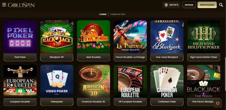 Goldspin permite jugar al póker con criptomonedas