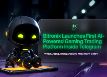 Bitronix Launches First AI-Powered Gaming Trading Platform Inside Telegram with EU Regulation and $10 Minimum Entry