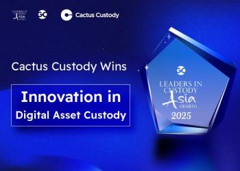 Cactus Custody Wins 2025 Innovation Award for Digital Asset Custody