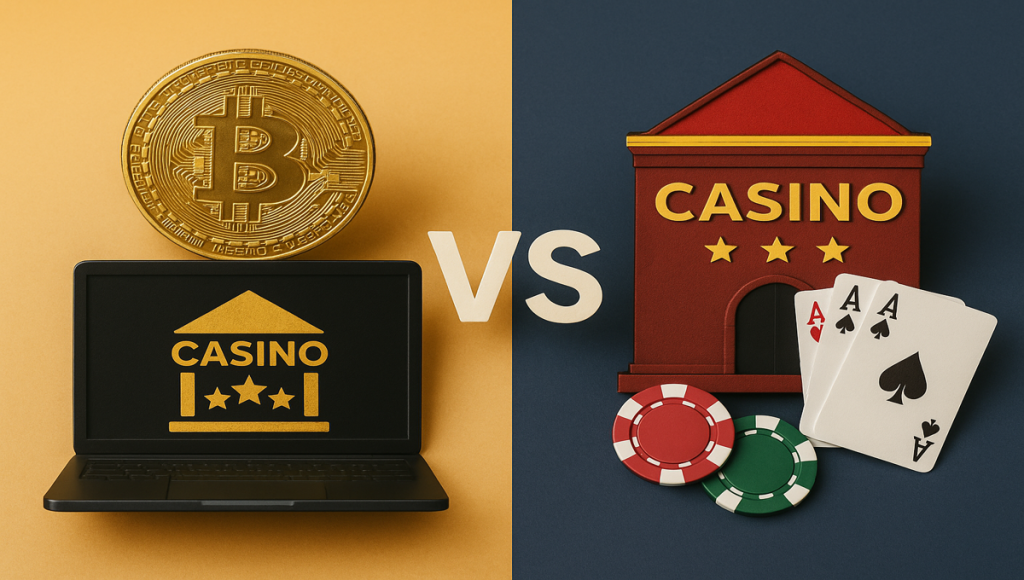Bitcoin Casinos vs Traditional Casinos
