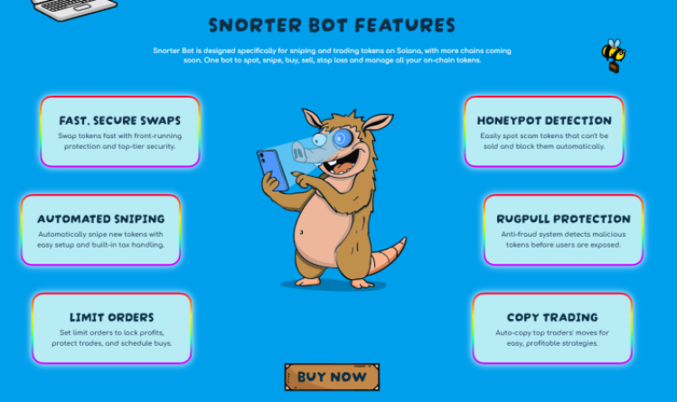 Snorter Bot features
