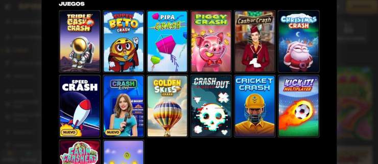Spinsy es el mejor casino con juegos Crash actualmente