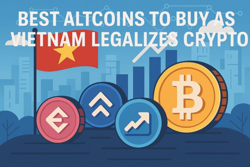 Vietnam Legalizes Crypto & Saylor Advises Pakistan on Blockchain: Best Altcoins to Buy