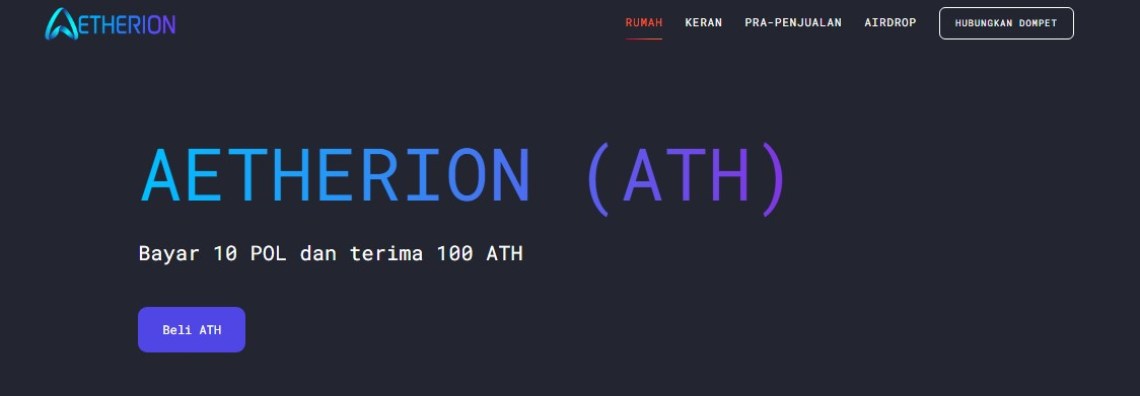 Apa Itu Aetherion (ATH)