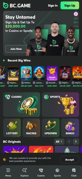 BC.Game - Terbaik dalam Ragam Permainan dan Inovasi