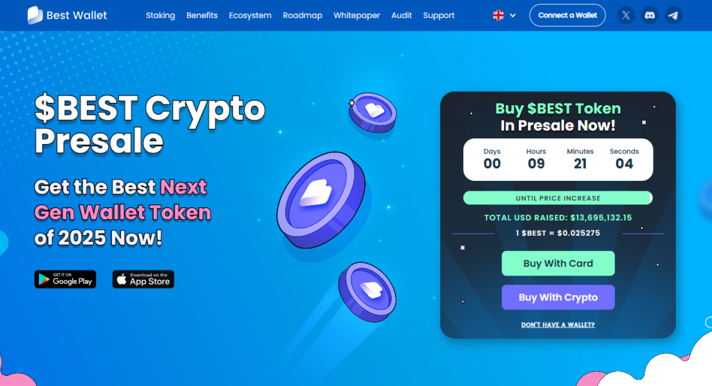 5. Best Wallet Token – Više Upotrebljivosti za Korisnike Best Wallet-a