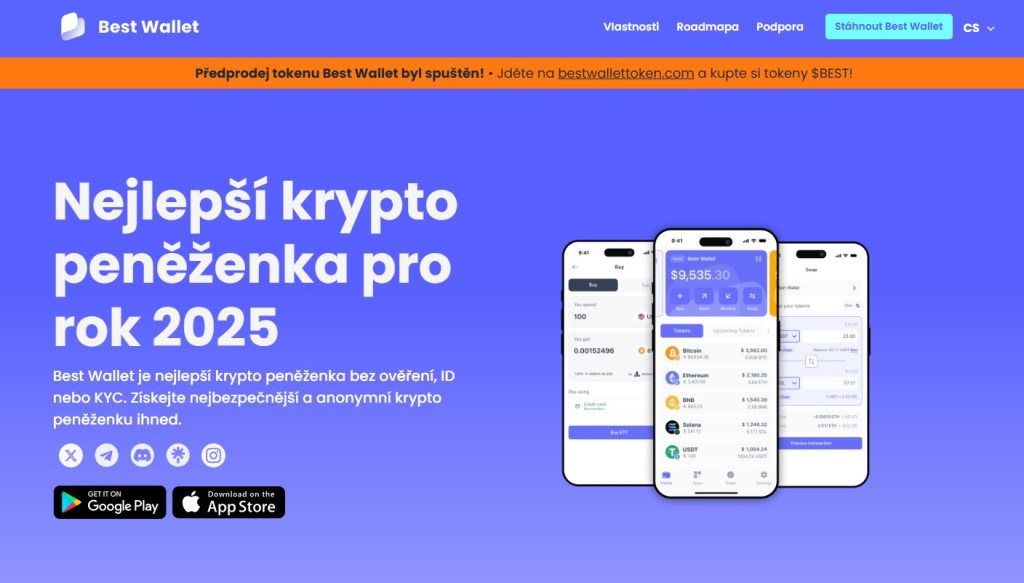 1. Best Wallet – Ideální volba pro začátečníky