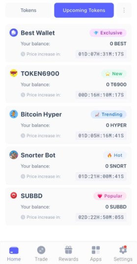 Best Wallet Launchpad