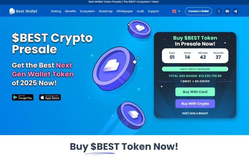 Best Wallet Token (8) crypto presales