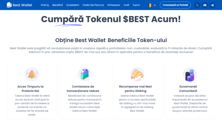 Best Wallet Token beneficii