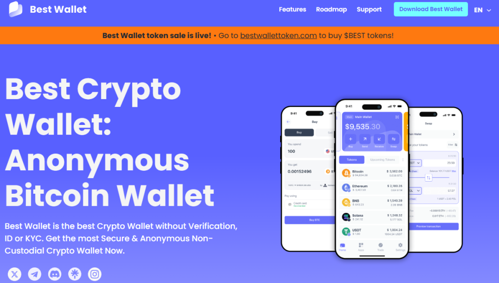 1. Best Wallet – Alegerea ideală pentru începători