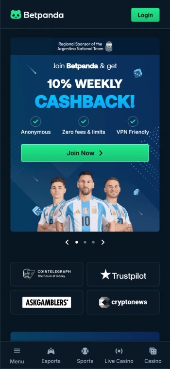 BetPanda - Kasino Cashback Terbaik untuk Pemain Indonesia