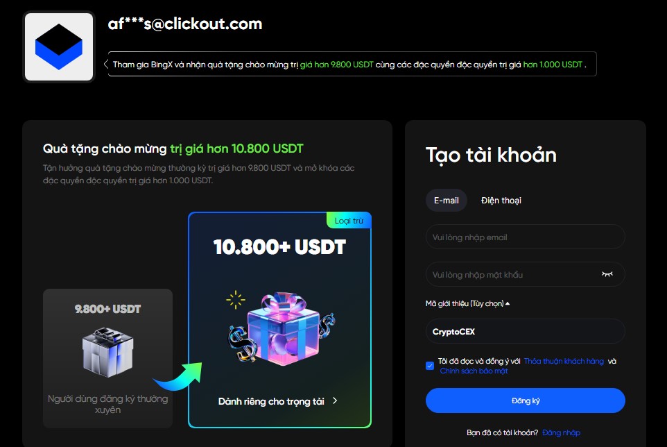 BingX — Mua Crypto Bằng 300+ Phương Thức Thanh Toán, Hỗ Trợ 65+ Loại Tiền Tệ