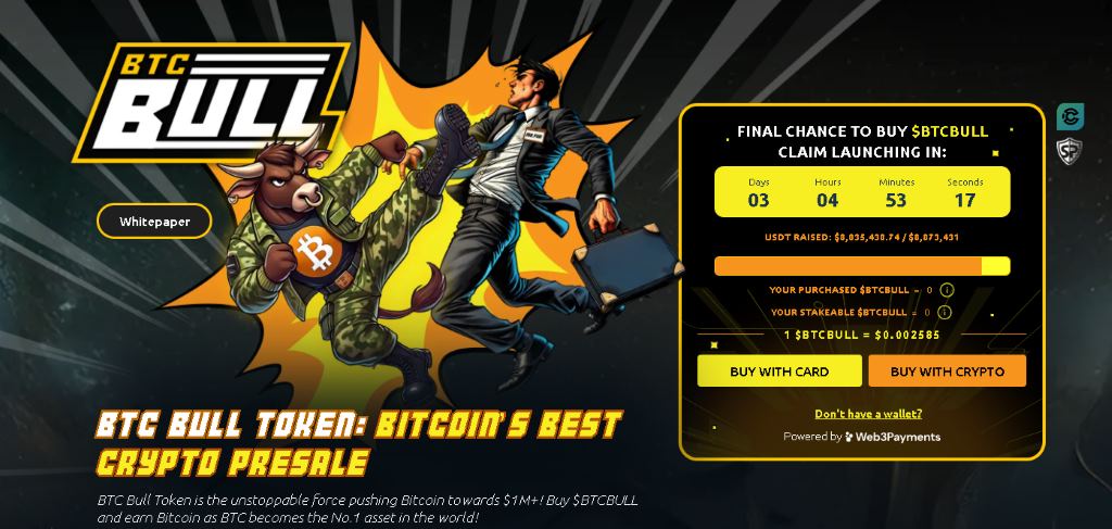 BitcoinBull Pratite rast Bitcoina