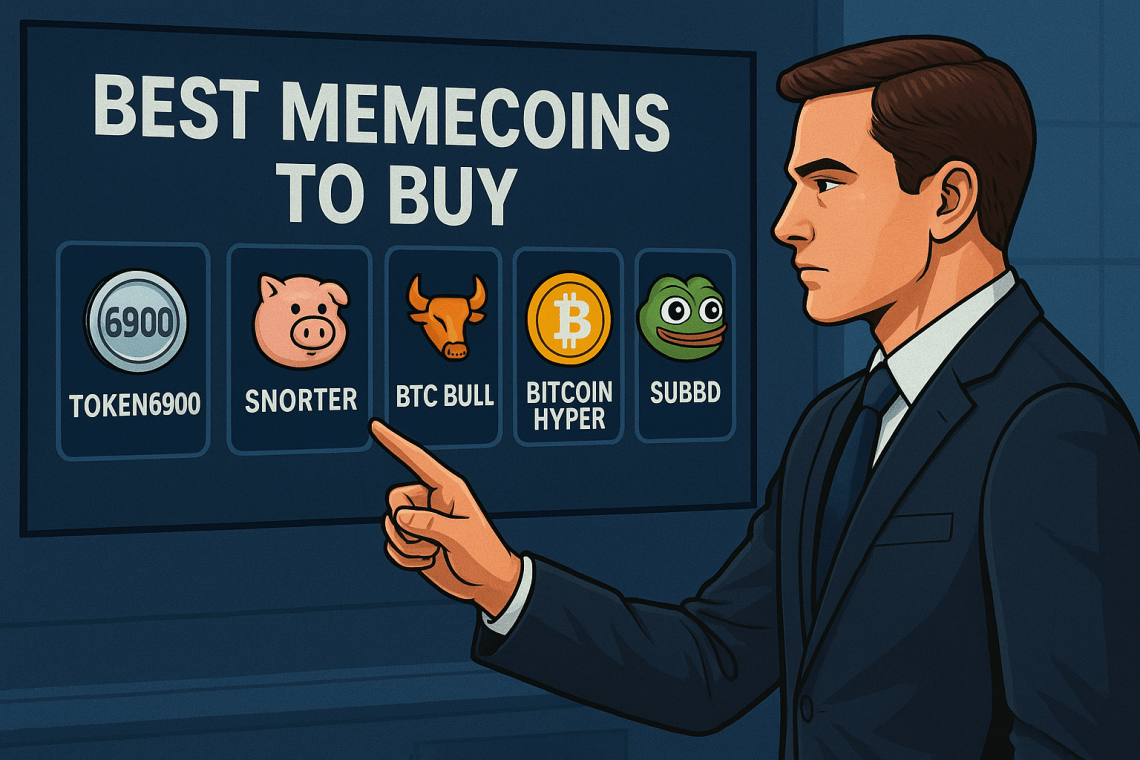 Melhores memecoins para comprar