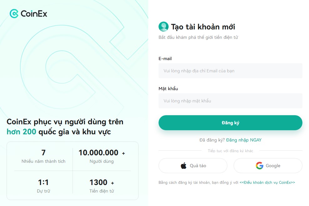 CoinEx — Sàn Giao Dịch Phổ Biến Với Copy Trading và Phần Thưởng Staking
