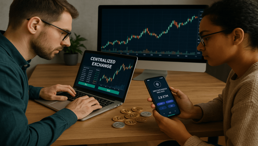 CEX vs. DEX – Rolul Portofelelor Web3