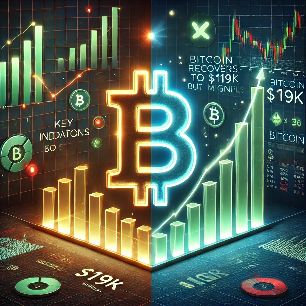Bitcoin Recovers to $119K But Key Indicators Show Mixed Signals